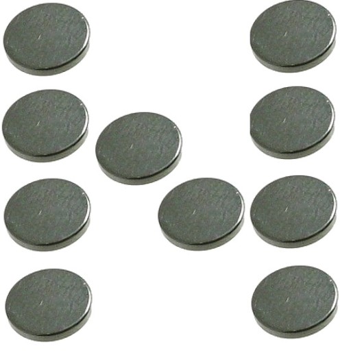 Neodymový magnet 10x1,5 mm N42 ROUND STRONG DISC 10 ks