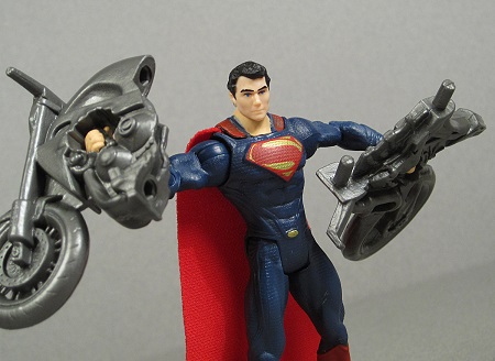 MATTEL SUPERMAN MOBILNÝ SPLIT CYCLE OBRÁZOK