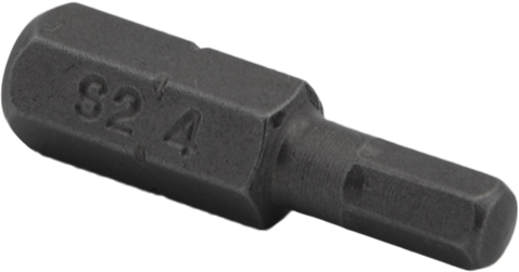 BIT BLADE HEX IMBUS 4 x 25mm 4X25 M4 S2