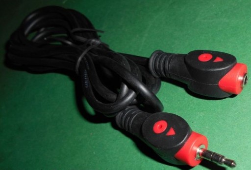 Konektor predlžovacieho kábla 3,5 stereo zásuvka 1,8 m (1177a