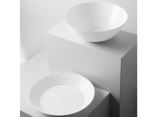 Miska šalátová 27 cm biela Harena LUMINARC