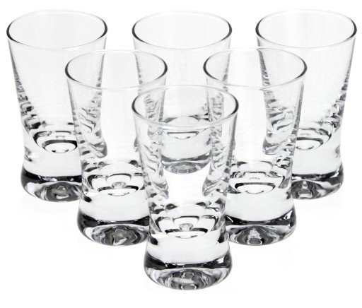 KROSNO X-LINE Poháre na vodku 25 ml 6 ks.