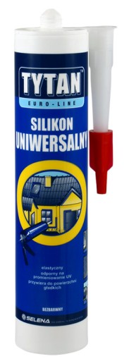 TYTAN univerzálny silikón 310 ml. biely