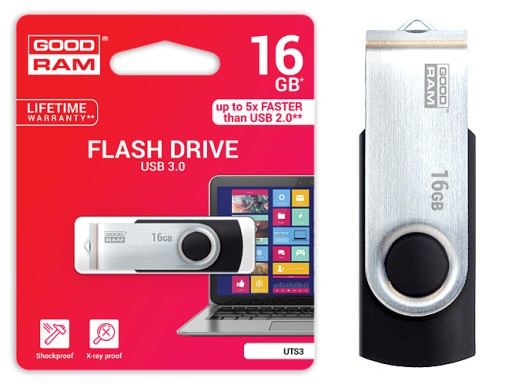 METAL PENDRIVE GOODRAM TWISTER 32GB ako darček