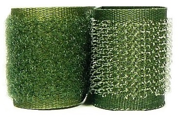 Páska na suchý zips 25mm 1mb SET farby OLIVE