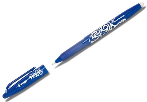 FRIXION Pilotné pero 0,7 mm, zmazateľné modré