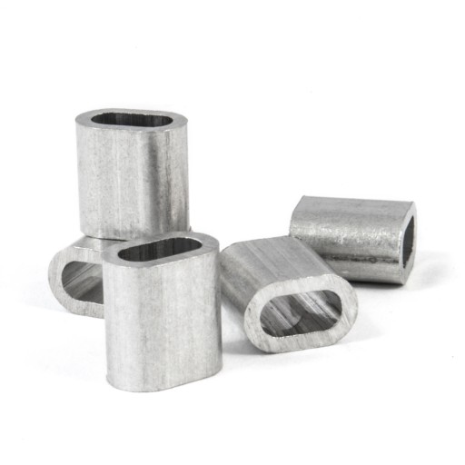 Objímka hliníkové priechodky 1,5 mm 20 ks