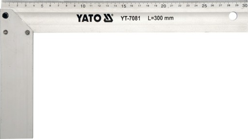 YATO HLINÍKOVÁ UHLOVÁ LIŠTA 300MM YT-7081