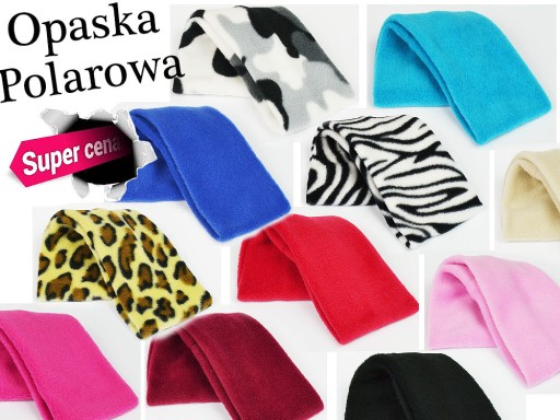 FLEECE Teplá čelenka Čelenky POLAR