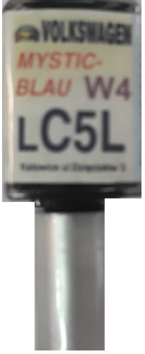 VW LB5S 5A SILBERBLAU OPRAVA LAKU NA Škrabance ARA