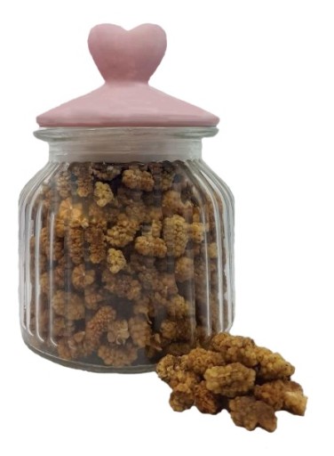 Sušená moruša biela 500g moruše