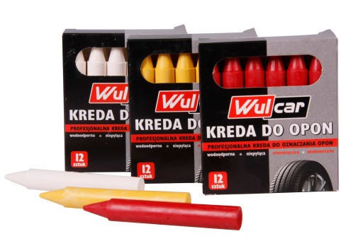 ČERVENÁ KRIEDA NA PNEUMATIKY - OZNAČOVAČ PNEUMATÍK 1 KUS