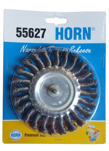 Kotúčová kefa Horn so stopkou 125 mm