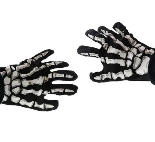 RUKAVICE BONEBODY DEATH HALLOWEEN NATIVE BALL