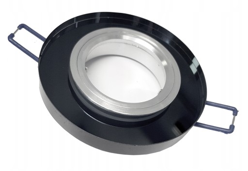 Sada halogénového svietidla BLACK GLASS + LED GU10 8W