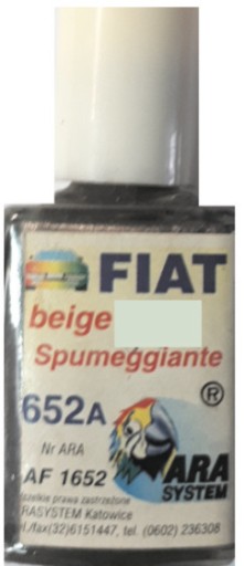FIAT 653 GRIGIO CARBON LAKU NA ŠKRABENY ARA