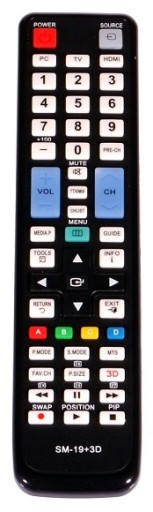 DIAĽKOVÉ OVLÁDANIE PRE SMART TV SAMSUNG 3D LED LCD UNIVERZÁLNY