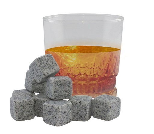 Chladiaca KAMEŇOVÁ KOCKA na whisky/nápoje, 9 ks