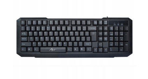 KÁBLOVÁ ŠTANDARDNÁ ČIERNA PC USB KLÁVESNICA