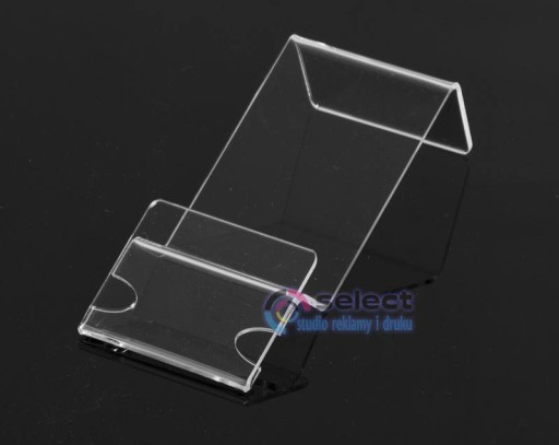 Stojan na TELEFÓN S POPISOM PLEXI 4,5 cm