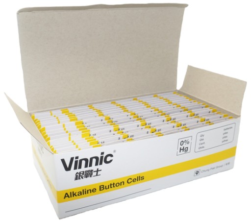 10x AG7 ALKALICKÁ BATÉRIA VINNIC L926F AG7