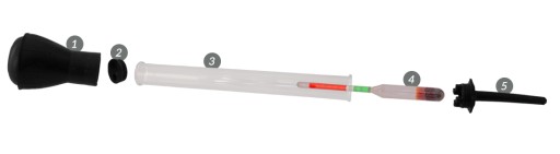 Hydrometer tester batérie, hustomer elektrolytu
