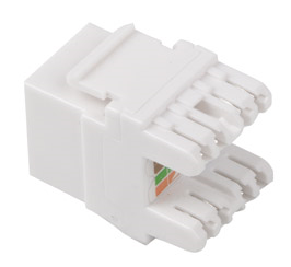 KEYSTONE ZÁSUVKA RJ45 KONEKTOR LSA UTP CAT 5e 45x45