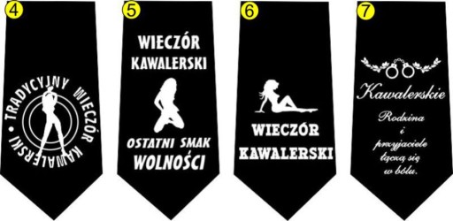 Kravata na BAKALÁRSKU PÁRTY, 13 vzorov