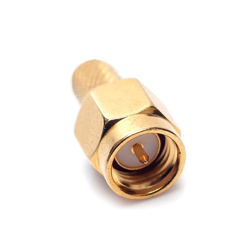 KRIMOVANÁ SMA ZÁSTRČKA RG-58 / 5mm PTFE/Gold RÁDIO