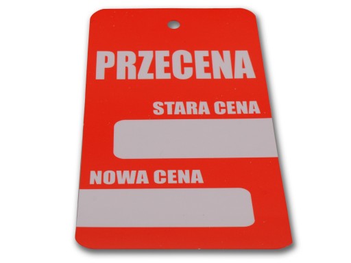KARTÓNOVÉ ETIKETY ETIKETY ZĽAVOVÝ ETIKETY S/N 50 ks