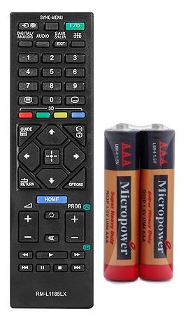 DIAĽKOVÉ OVLÁDANIE PRE LCD TV SONY RM-L1185LX RM-ED054 + ZDARMA