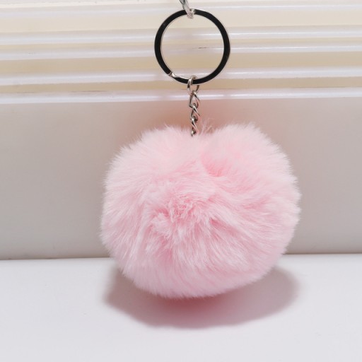 KRÚŽOK NA KĽÚČENKU POMPON FUR