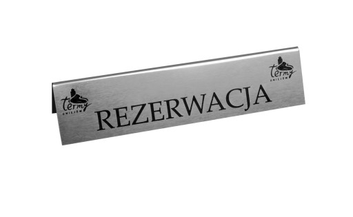 REZERVAČNÁ TABUĽKA 10x7 cm - GRAVÍR