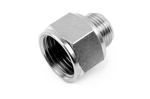 Redukcia 1/4z-3/8w nikel