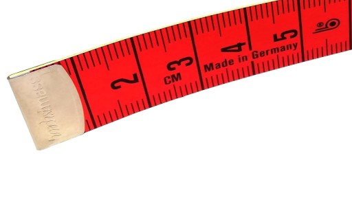 CENTIMETRE 1,5 m s FAREBNÝM DIAGRAMOM - NEMČINA