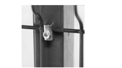 mostový konektor panel klip inox A2 10 ks