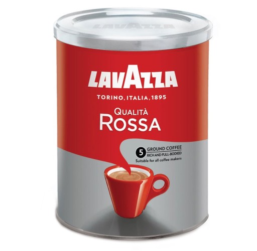 Lavazza Qualita Rossa káva mletá 250g - plechovka