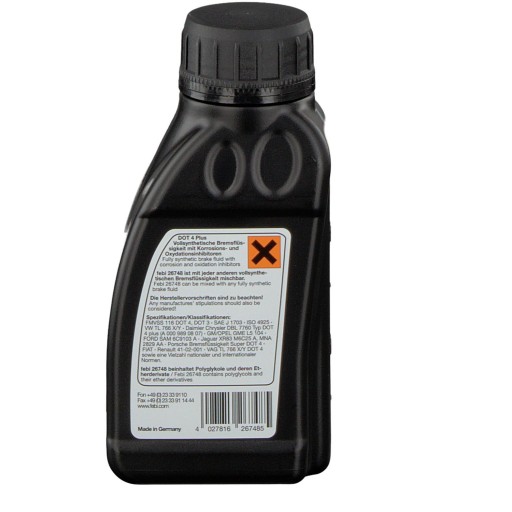 BRZDOVÁ KVAPALINA 0,25L FEBI PLUS 26748 FEBI