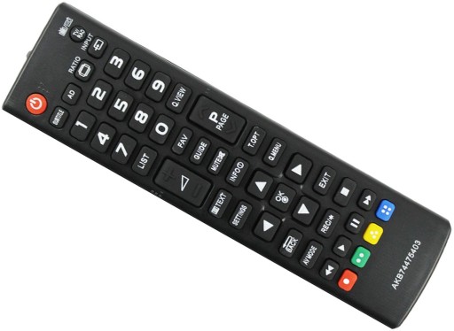 LG AKB74475403 DIAĽKOVÉ OVLÁDANIE ČIERNA