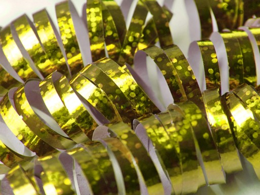 Holografické GOLD glitre SERPENTINE 18 roliek
