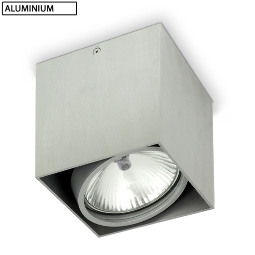 Stropná LAMPA, prisadená, pre LED ES111 ALU K351