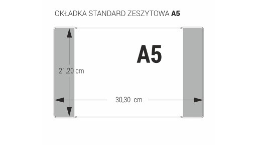 ORANŽOVÝ NEÓNOVÝ obal na notebook A5, 5 KS