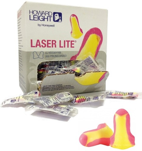 Protihlukové zátky do uší LaserLite 25 párov