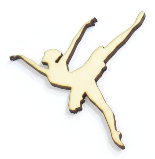 DEKOR SCRAPKI BALLERINA 100x86mm DECOUPAGE DY66