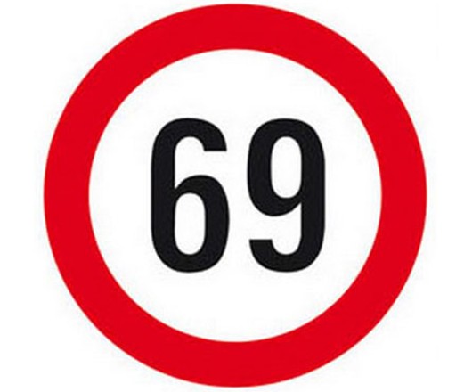 INFORMÁCIE O LADENÍ NÁLEPKY OBMEDZENIE CESTNÝCH ZNAČIEK 69