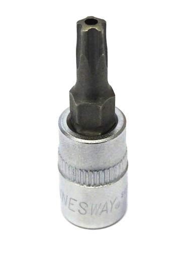 Päťhranný kľúč TORX s otvorom 1/4 TS30