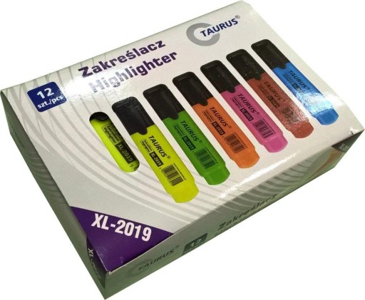 FAREBNÝ HIGHLIGHTER sada 4 zvýrazňovačov