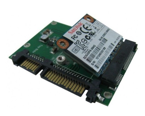 ADAPTÉR Half Slim mSATA to SATA III SSD