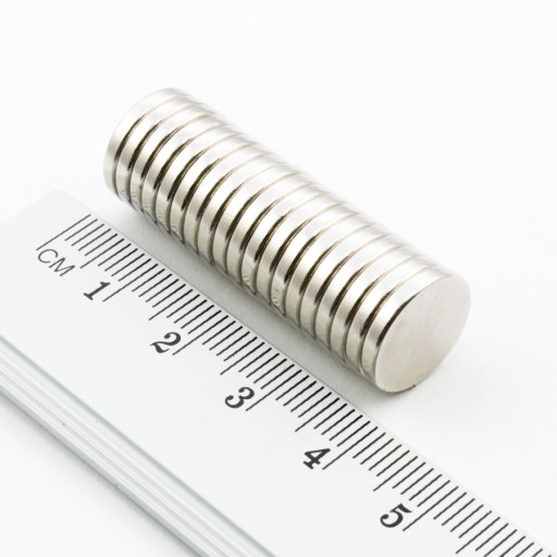 VALEC NEODYMOVÝ MAGNET 13x2 N38 SADA 10ks