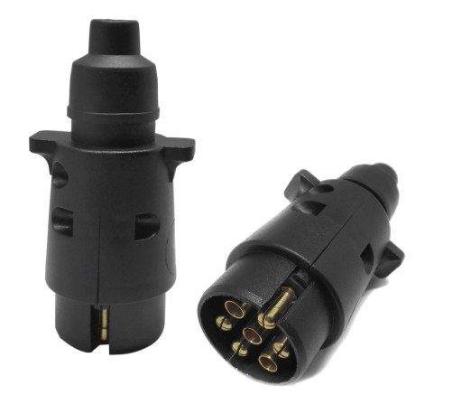 Zástrčka prívesu na ťažné zariadenie 12V 7 PIN